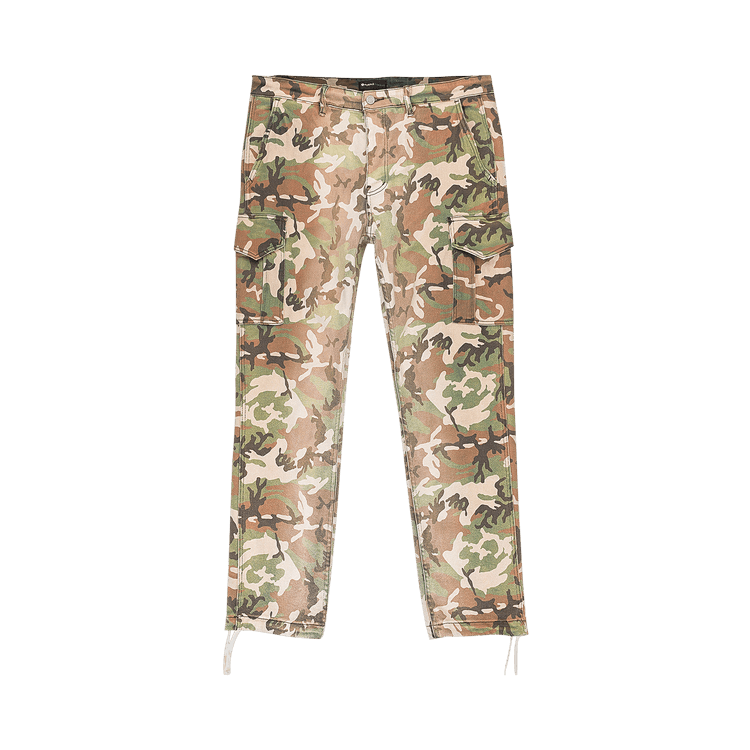 PURPLE BRAND Twill Cargo Pant "Multi Camo"