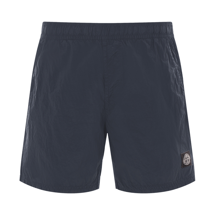 Stone Island Compass Patch Swim Shorts "Navy Blue"