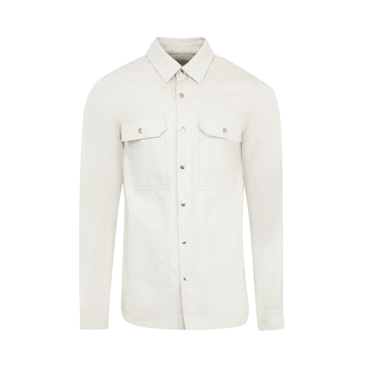 Rick Owens Flap Pocket Shirt Jacket "Dinge"