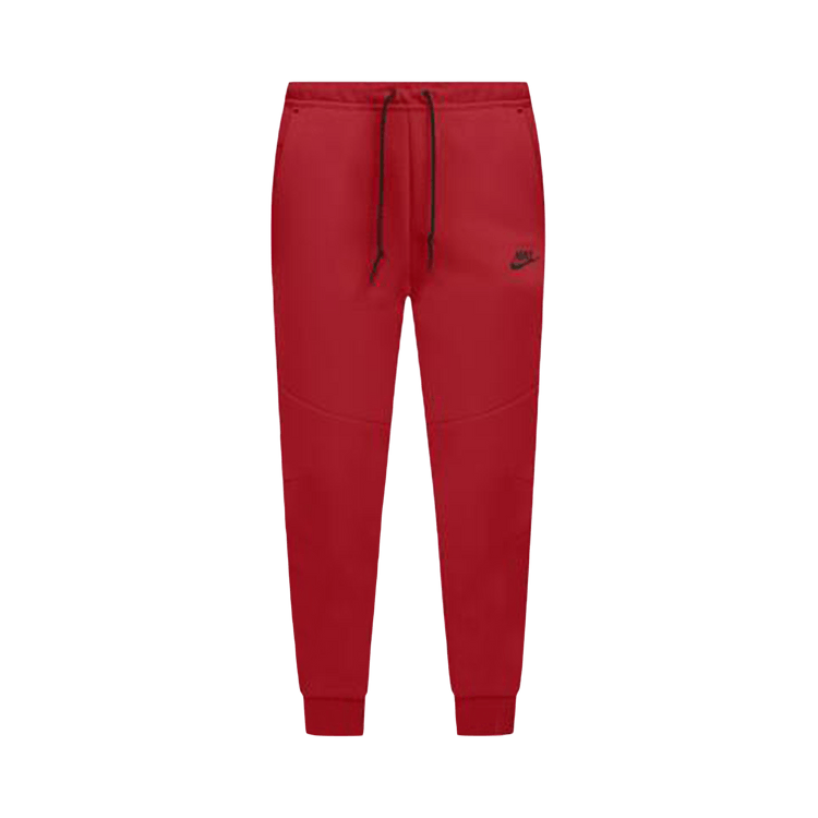 Nike Tech Fleece Jogger Pants "Gym Red/Black"