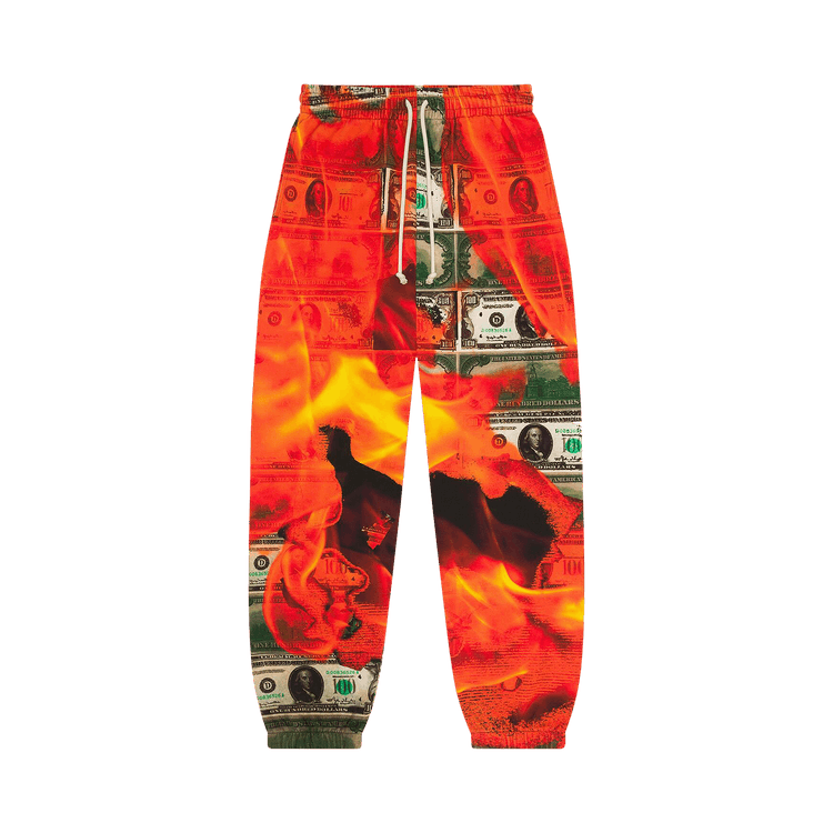 Denim Tears Burn It All Sweatpants "Multicolor"