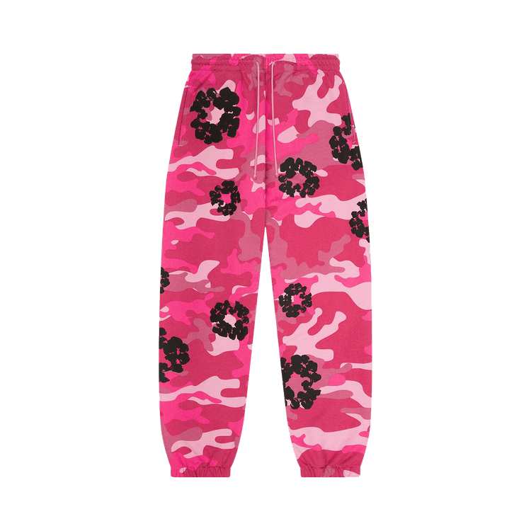 Denim Tears Wreath Sweatpant "Pink Camo"