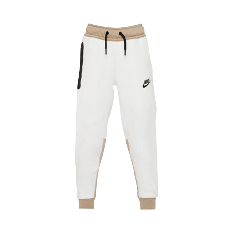 Nike Tech Fleece Joggers "White/Khaki"