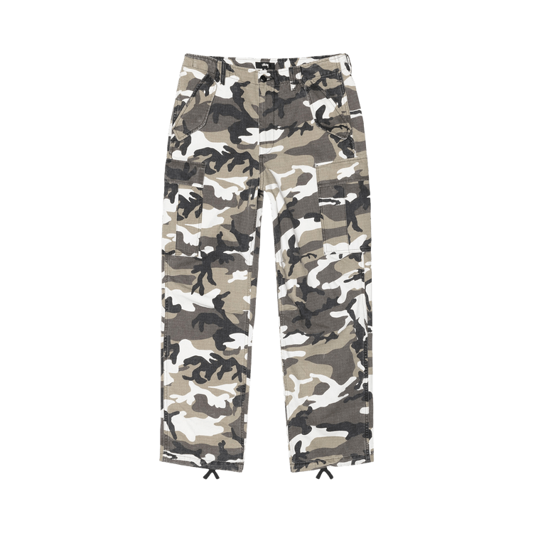 Stussy Ripstop Military Cargo Pant "Snow Camo"