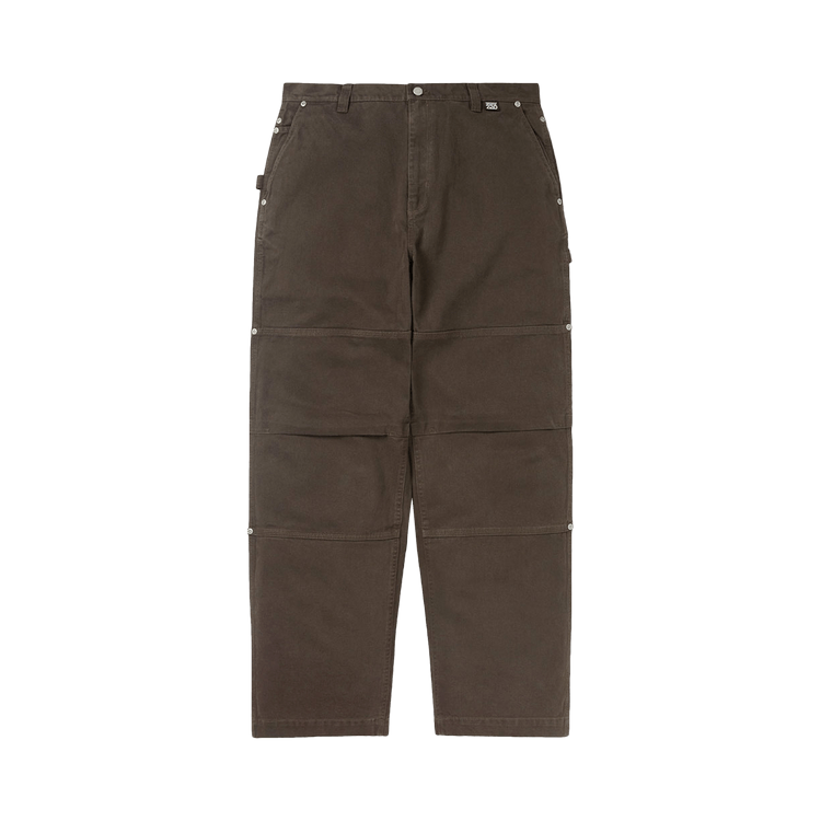 thisisneverthat Paneled Pant "Brown"