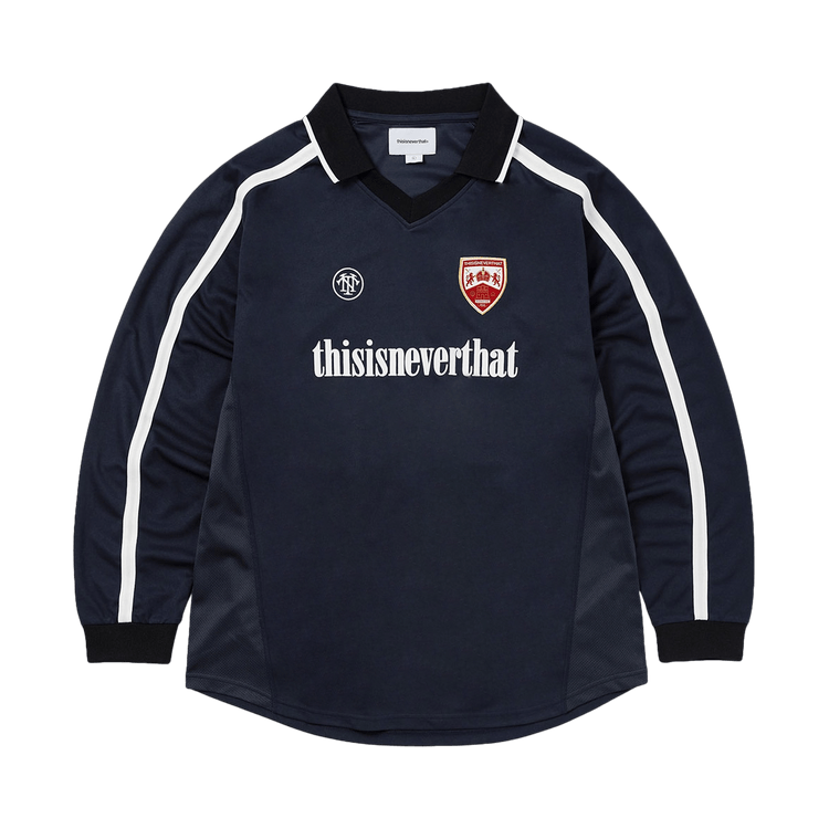 thisisneverthat Soccer Jersey "Navy"
