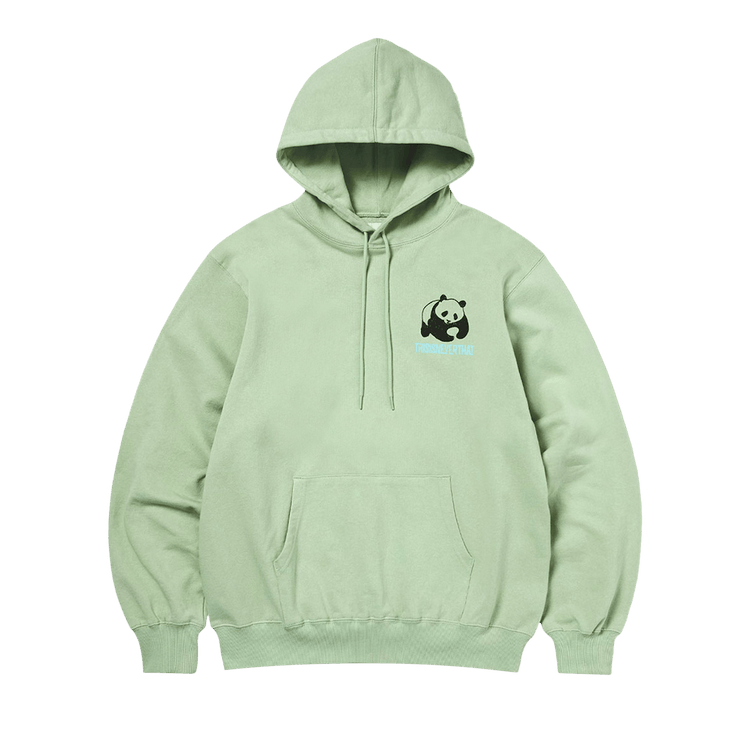 thisisneverthat Panda Hoodie "Pale Green"