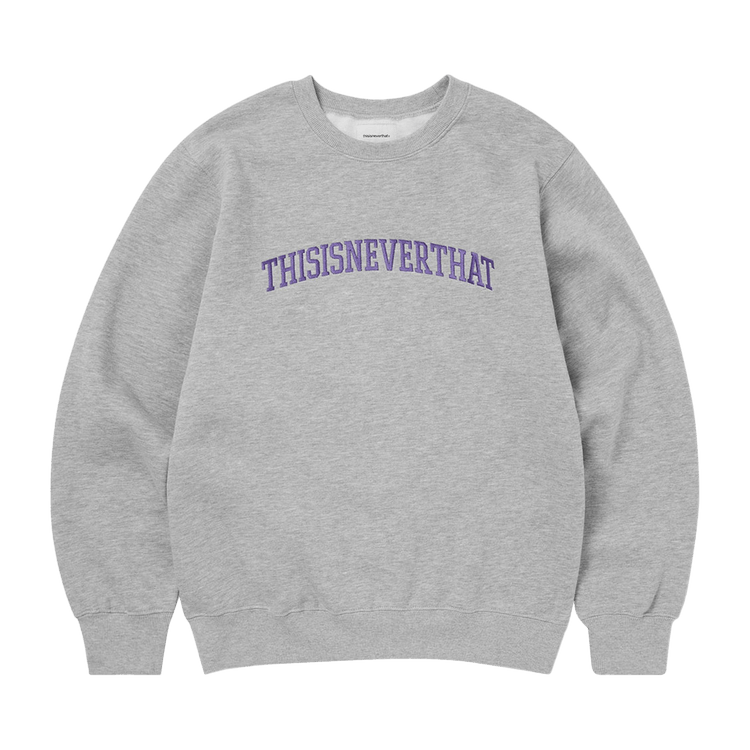 thisisneverthat Arch-Logo Crewneck "Heather Grey"