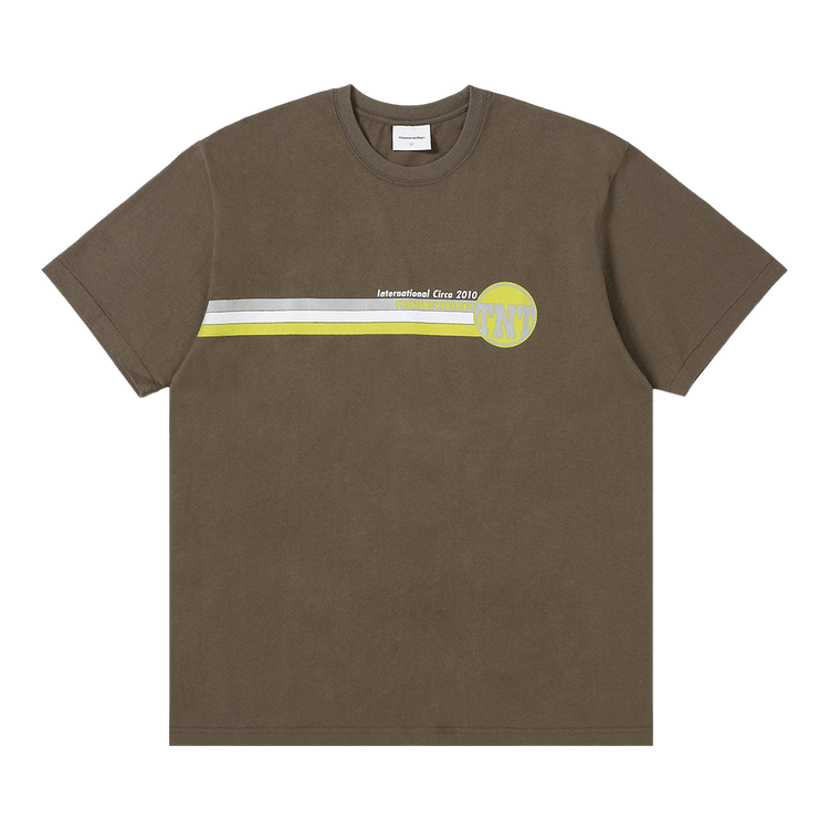 thisisneverthat TNT Track Lines Tee "Brown"