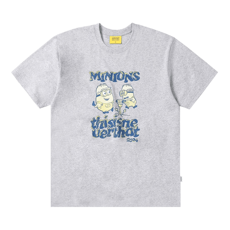 thisisneverthat Minions Tee "Heather Grey"