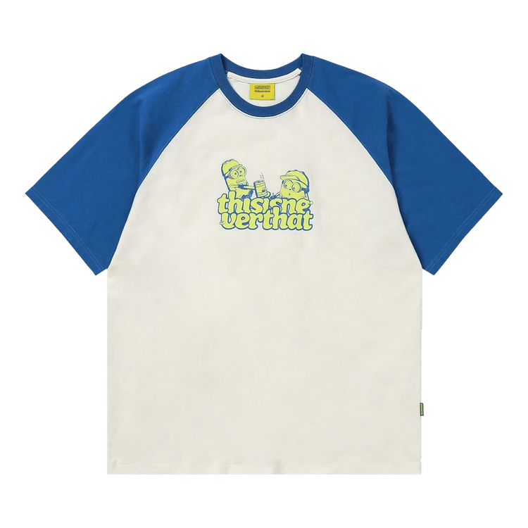 thisisneverthat Minions Raglan Tee "White"