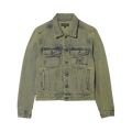 MAINS Washed Denim Jacket "Green"
