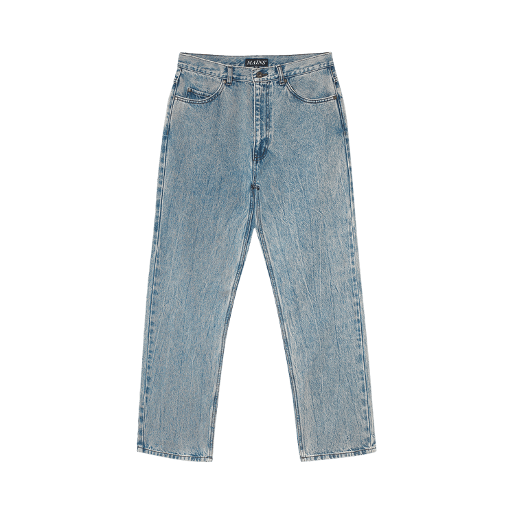 MAINS Washed Jeans "Blue"