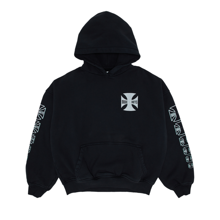 Rhude Boys Hoodie "Vintage Black"