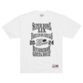 Willy Chavarria x Kendrick Lamar x NFL Foot Up On The Gas T-Shirt "White"
