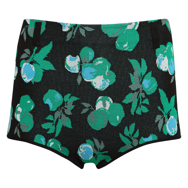 Coperni Jacquard Knitted Shorts "Blue"