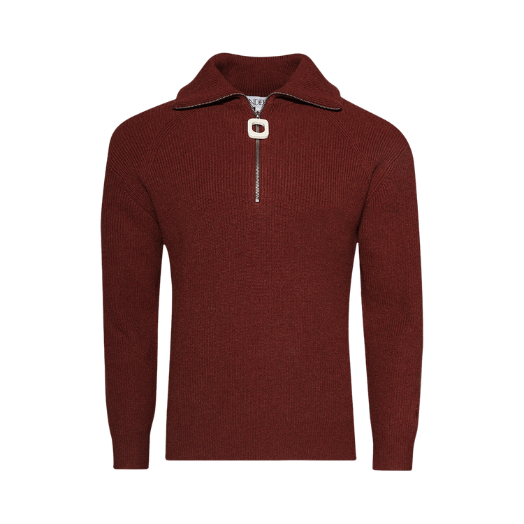 JW Anderson Half Zip Jumper "Rust"