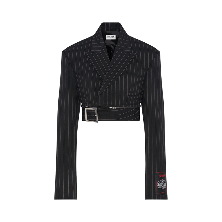 Jean Paul Gaultier Short Suit Jacket "Black/White"