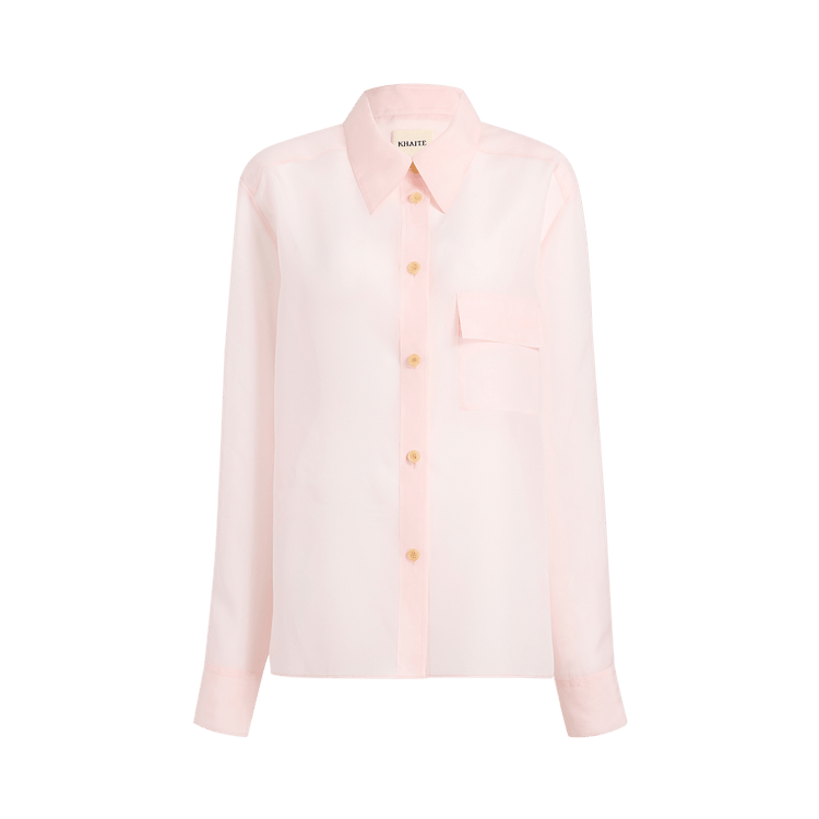 Khaite Yatty Top "Soft Pink"