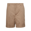 Valentino Turn-Up Bermuda Shorts "Light Camel"