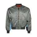 SAINT Mxxxxxx Contrasting Sleeves Bomber Jacket "Khaki"