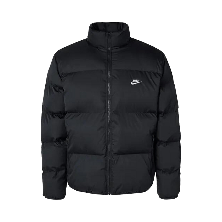 Nike Sportswear Club Puffer Jacket "Black/White"