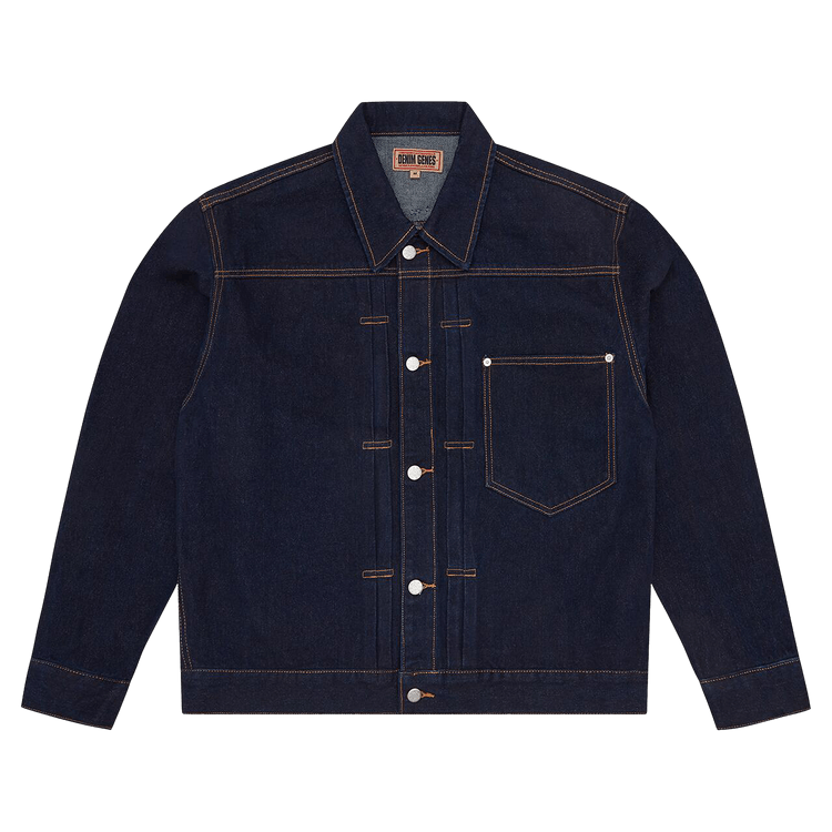 Corteiz Type II Frayed Denim Jacket "Indigo"