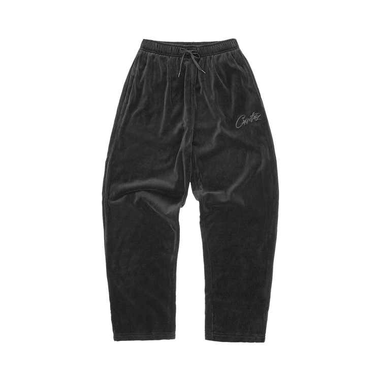 Corteiz VVS Velour Pants "Triple Black"