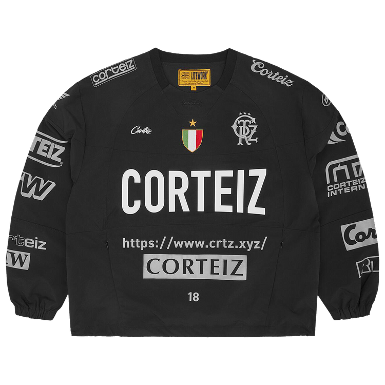Corteiz Sponsors Training Pullover "Black"