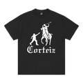 Corteiz Jack Boys Tee "Black/White"