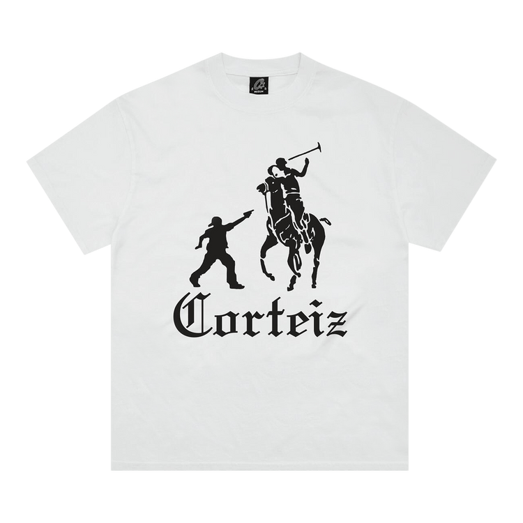 Corteiz Jack Boys Tee "White/Black"