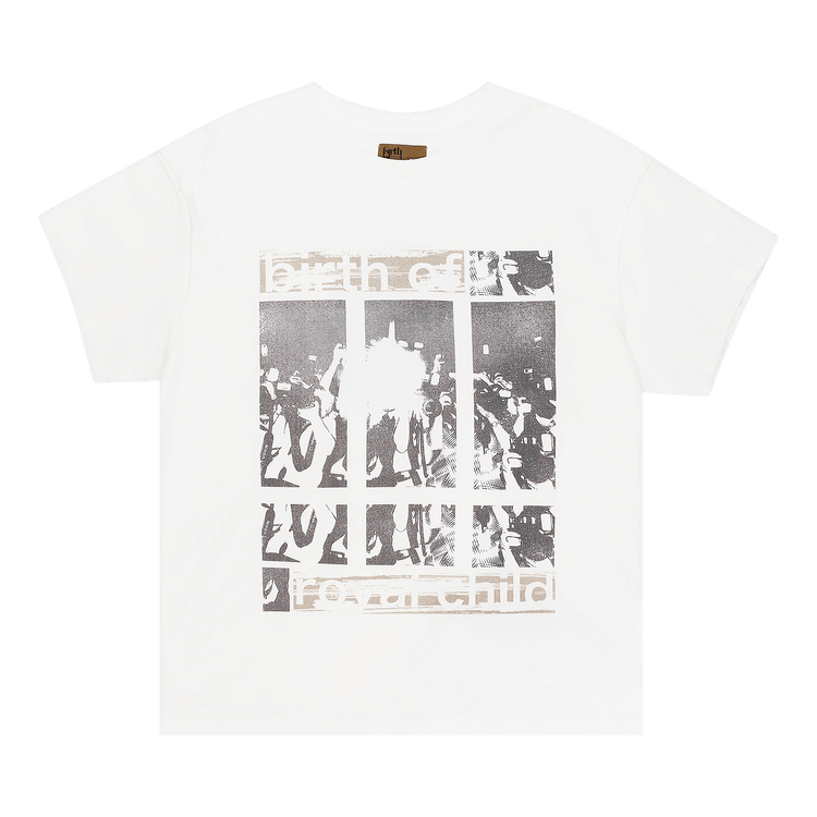 Birth Of Royal Child Flashlight Vintage T-Shirt "White"