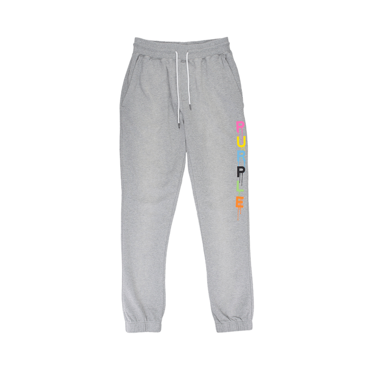 PURPLE BRAND French Terry Sweatpants "Heather"