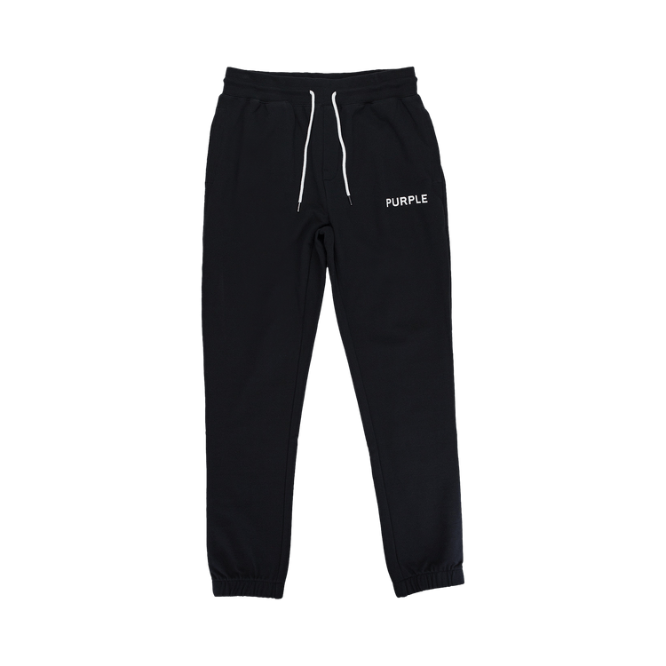 PURPLE BRAND French Terry Sweatpants "Black"