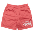 Stussy Big Basic Mesh Short "Rose"