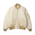 Stussy Quilted Bomber Jacket "Cream"