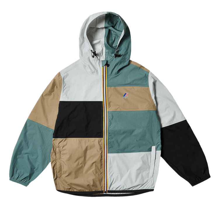 Palace x K-Way Le Vrai 3.0 Claude Packable Jacket "Multicolor/Blue/Black"