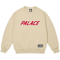 Palace Appliqué Team Crew "Stoney Grey"