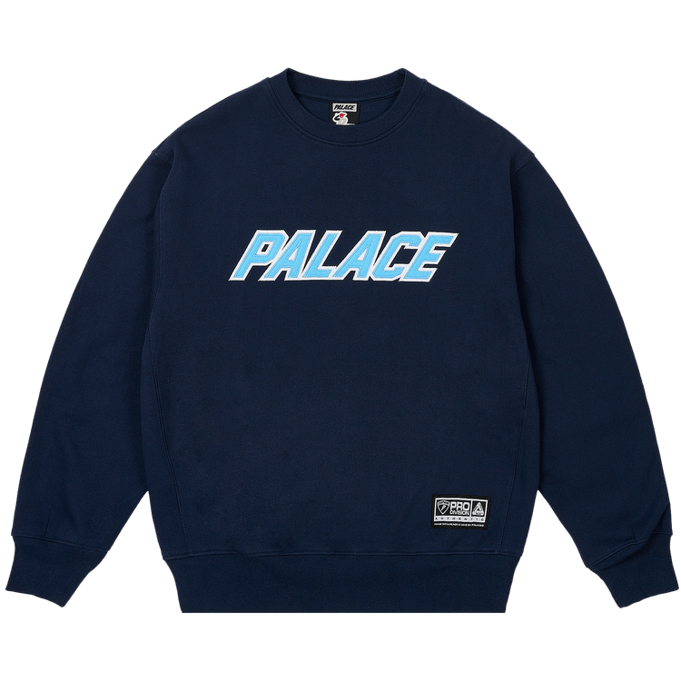 Palace Appliqué Team Crew "Navy"