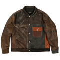 Palace Patchy Leather Jacket "Multicolor"