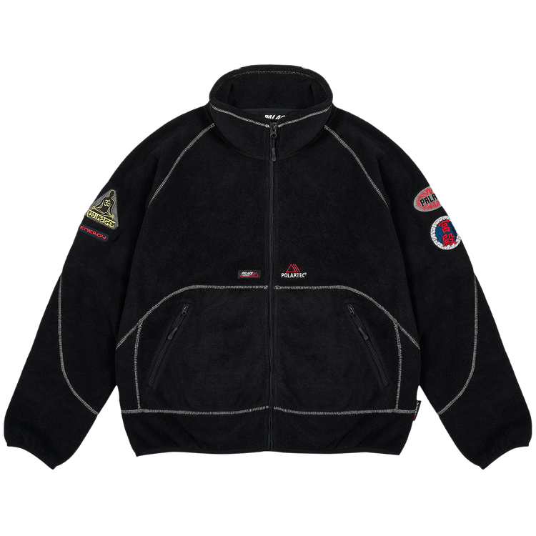 Palace Polartec Full Zip Funnel "Black"