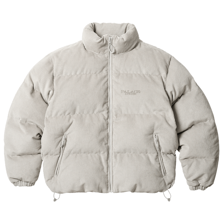 Palace Corduroy Puffa Jacket "Stone"