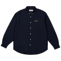 Palace Seersucker Oxford Shirt "Navy"
