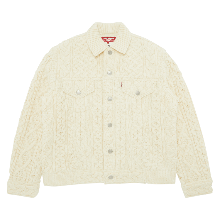 Junya Watanabe MAN x Levi"s Wool Trucker Jacket "Natural'