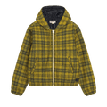 Stussy Work Jacket Wool Plaid "Green"