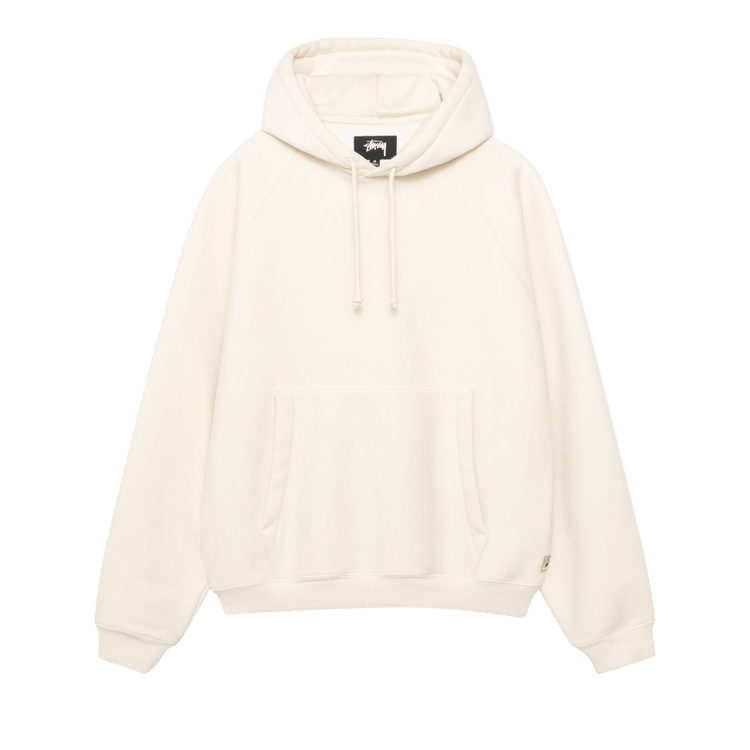Stussy Fleece Raglan Hoodie "Natural"