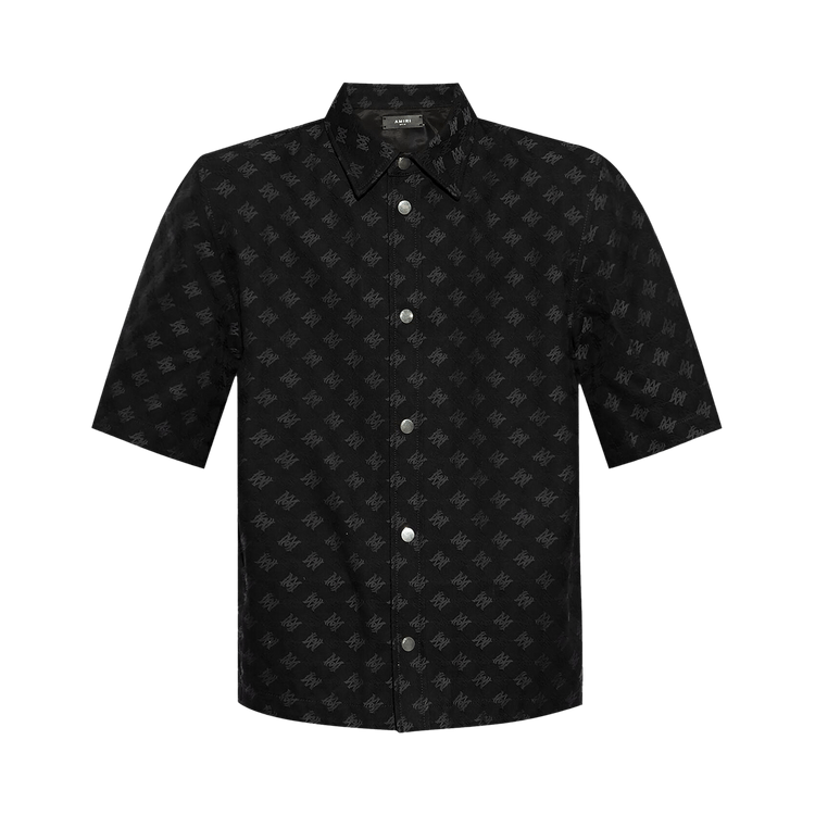 Amiri MA Quad Jacquard Shirt "Black"