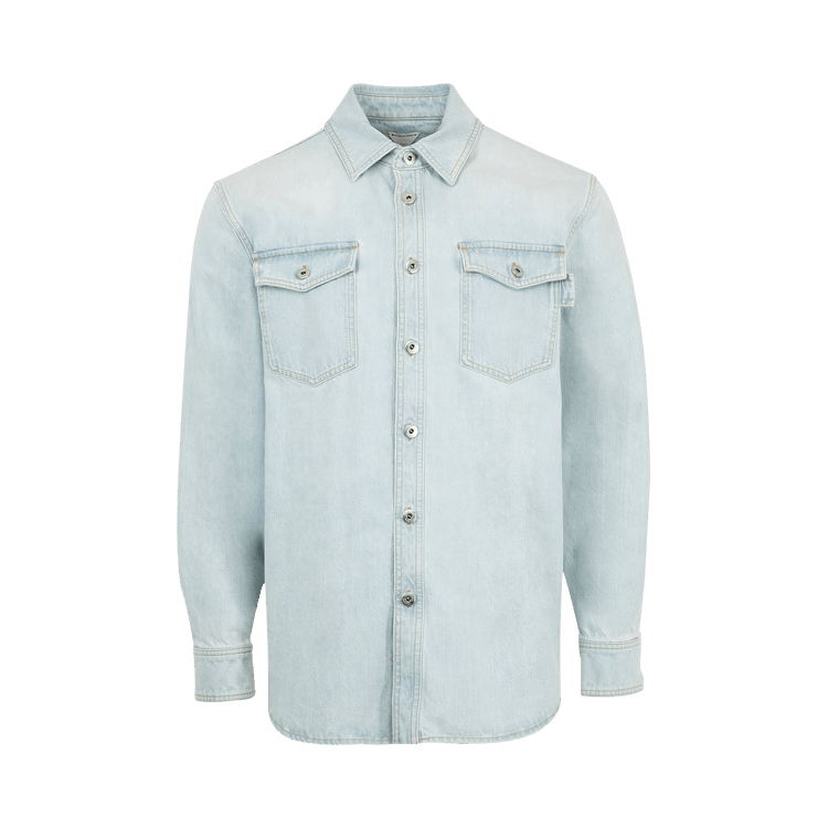 Bottega Veneta Denim Classic Shirt "Light Blue"
