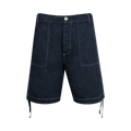 C.P. Company Logo Patch On The Back Shorts "Denim"