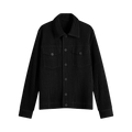 Issey Miyake Wool Like Light Jacket "Black"